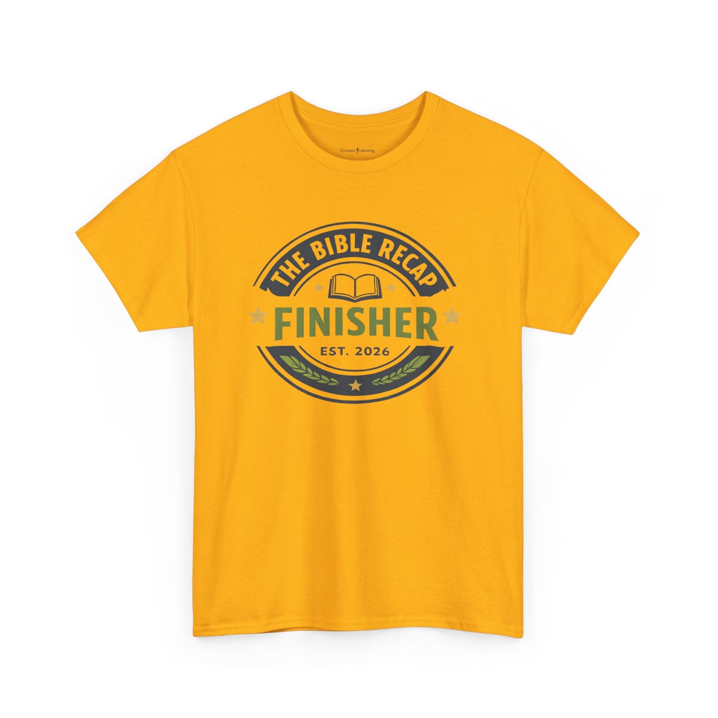 Bible Recap Finisher T‑Shirt — “Finisher” Faith Journey Tee