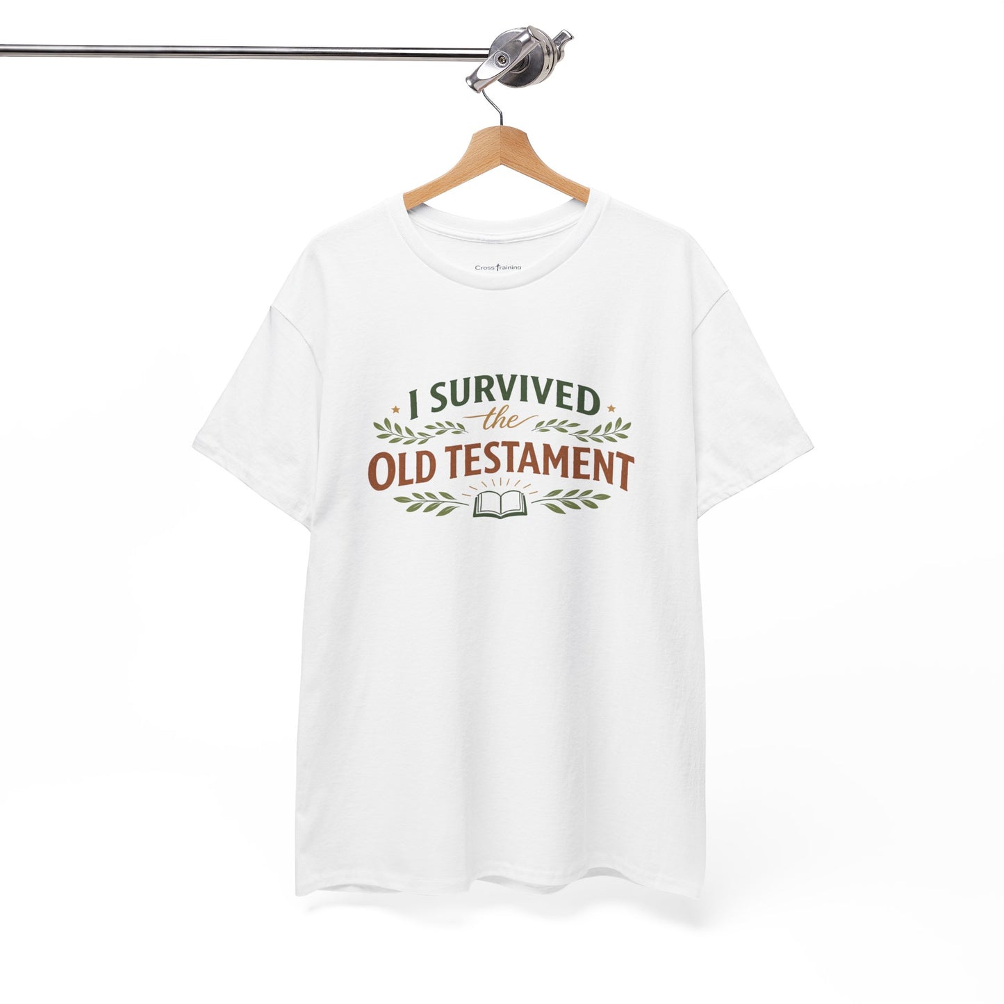 I Survived the Old Testament Tee – Funny Christian Bible Study Shirt