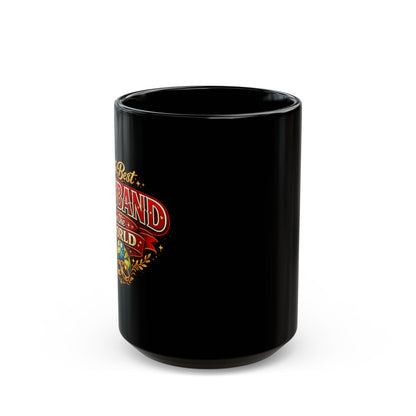 Best Husband in the World Mug — Gift Coffee Cup for Husband, Father’s Day & Anniversary