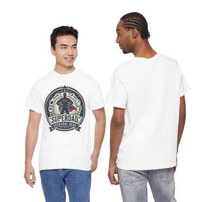 Superdad Everyday Hero T-Shirt — Father’s Day Retro Superhero Tee