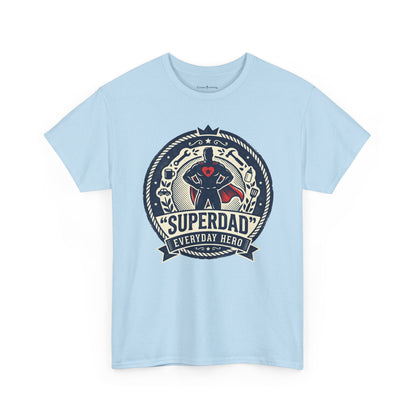 Superdad Everyday Hero T-Shirt — Father’s Day Retro Superhero Tee