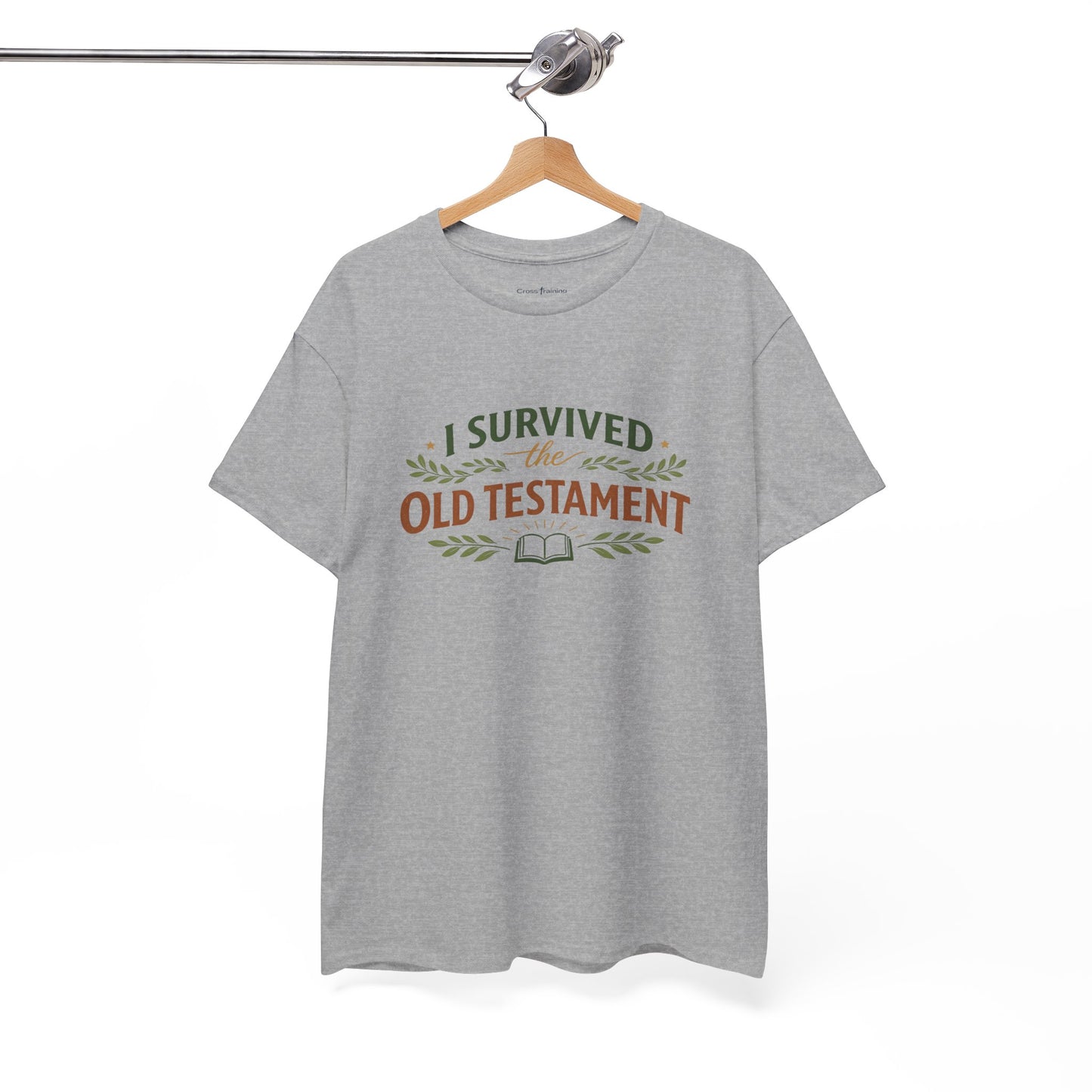 I Survived the Old Testament Tee – Funny Christian Bible Study Shirt