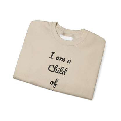 Child of the King Crewneck Sweatshirt | Inspirational Gift, Faith Apparel, Cozy Fashion, Christian Sweatshirt, Unisex Clothing