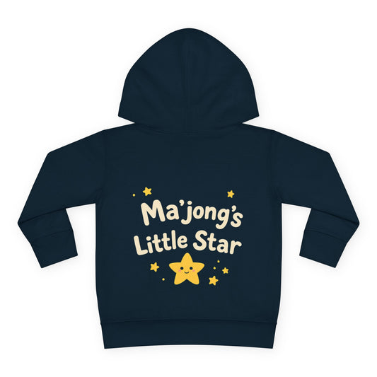Toddler Hoodie - "Ma'jong's Little Star" Personalized Kids Pullover Fleece