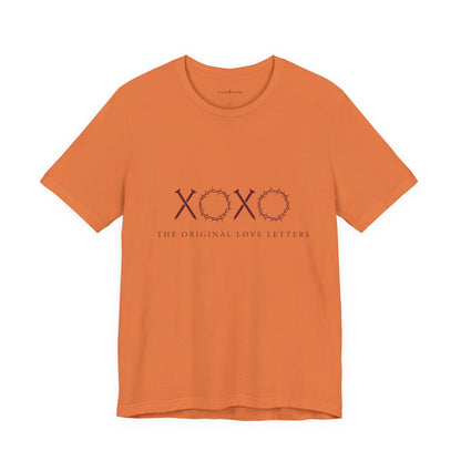 XOXO Floral Tee — "The Original Love Letters" Valentine's Graphic T-Shirt