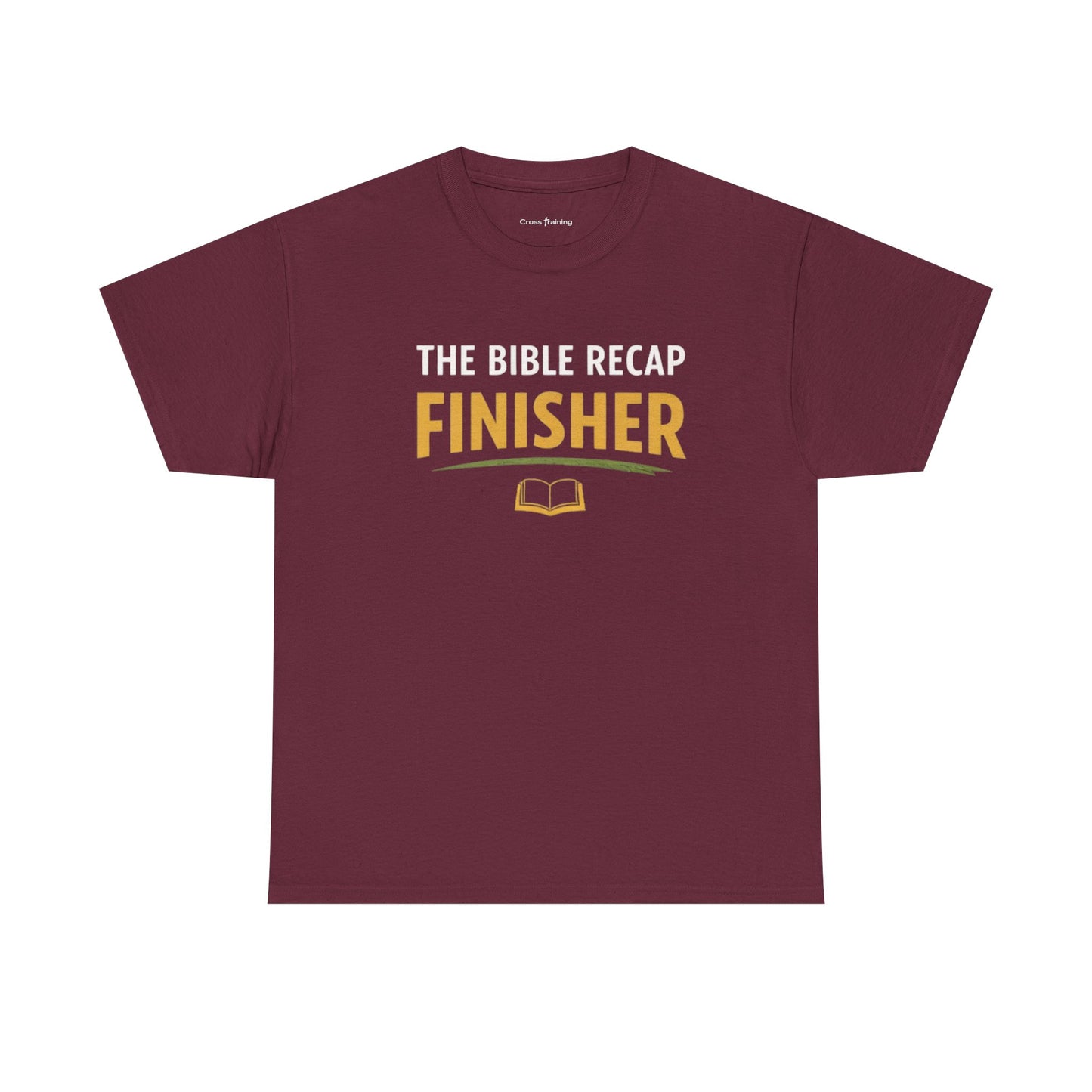Bible Recap Finisher Tee – Christian Study Graduation Shirt