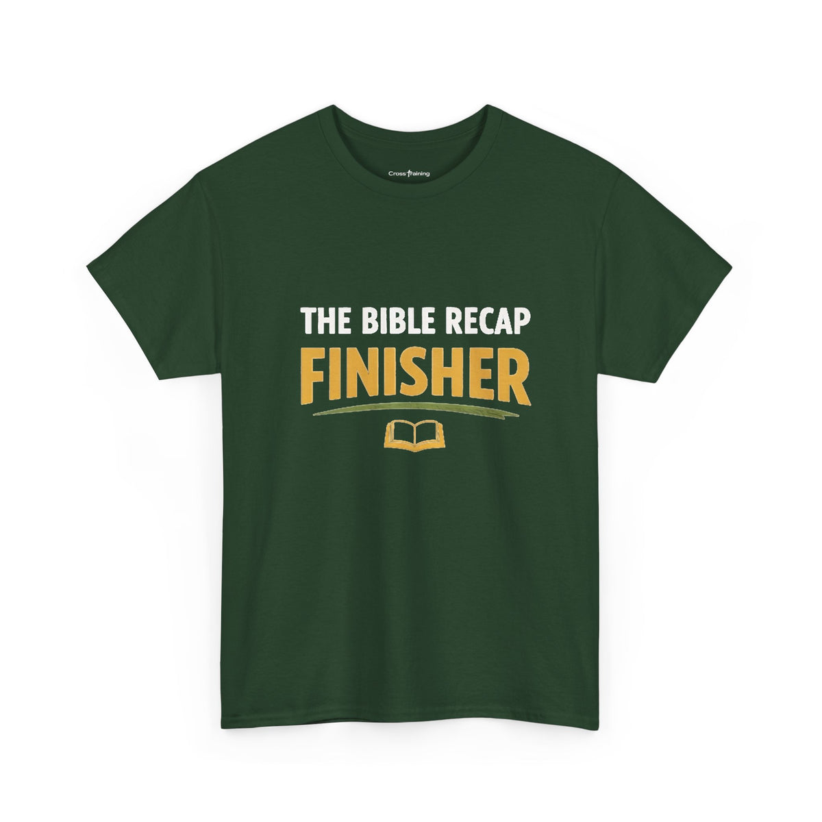 Bible Recap Finisher Tee – Christian Study Graduation Shirt