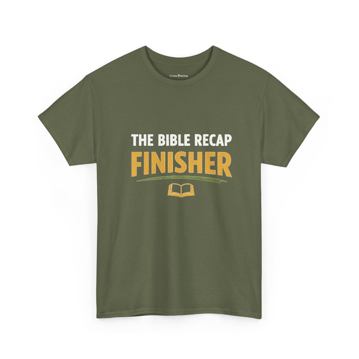 Bible Recap Finisher Tee – Christian Study Graduation Shirt