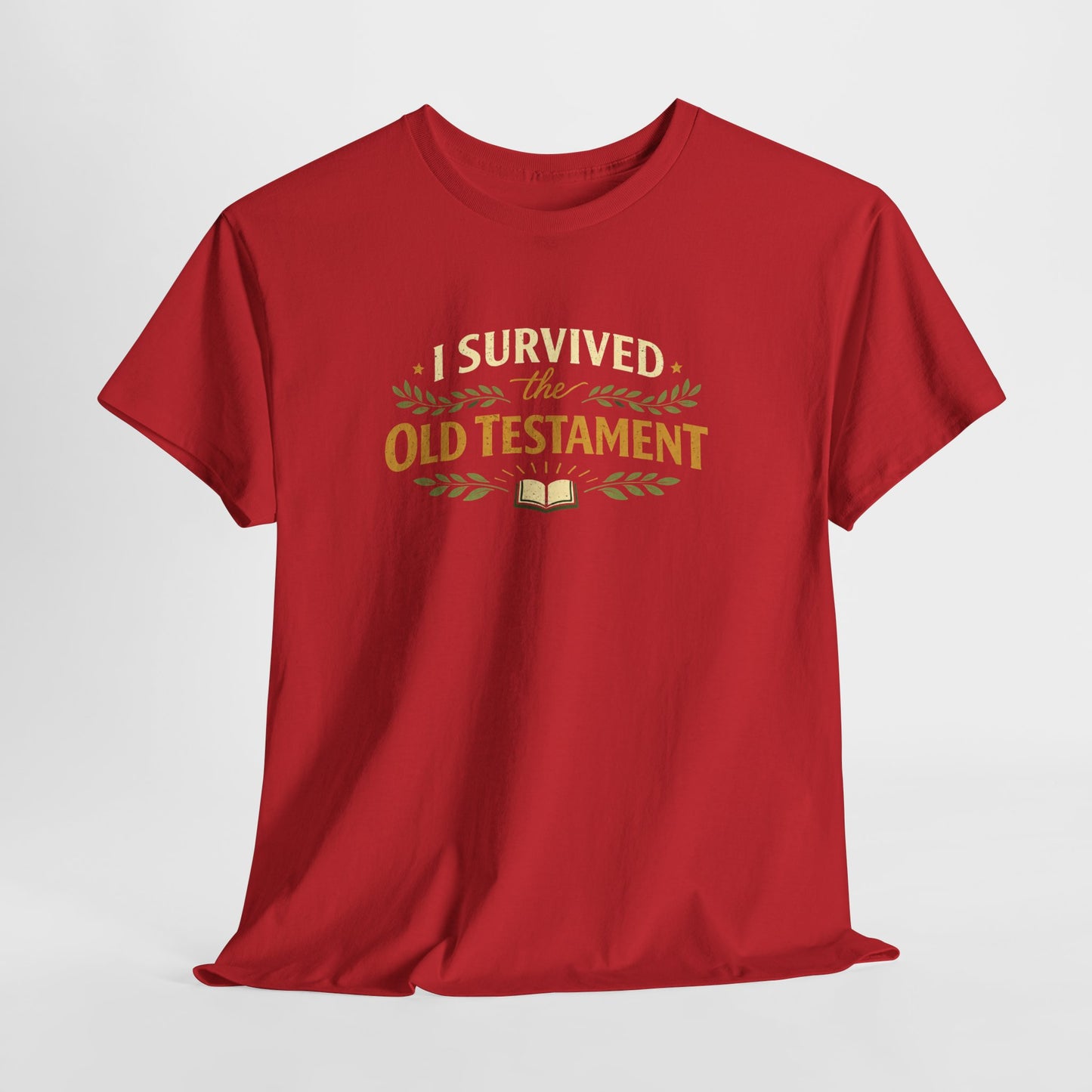 I Survived the Old Testament Tee — Funny Christian T-Shirt
