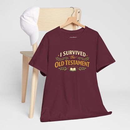I Survived the Old Testament Tee — Funny Christian T-Shirt