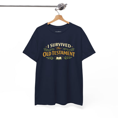 I Survived the Old Testament Tee — Funny Christian T-Shirt