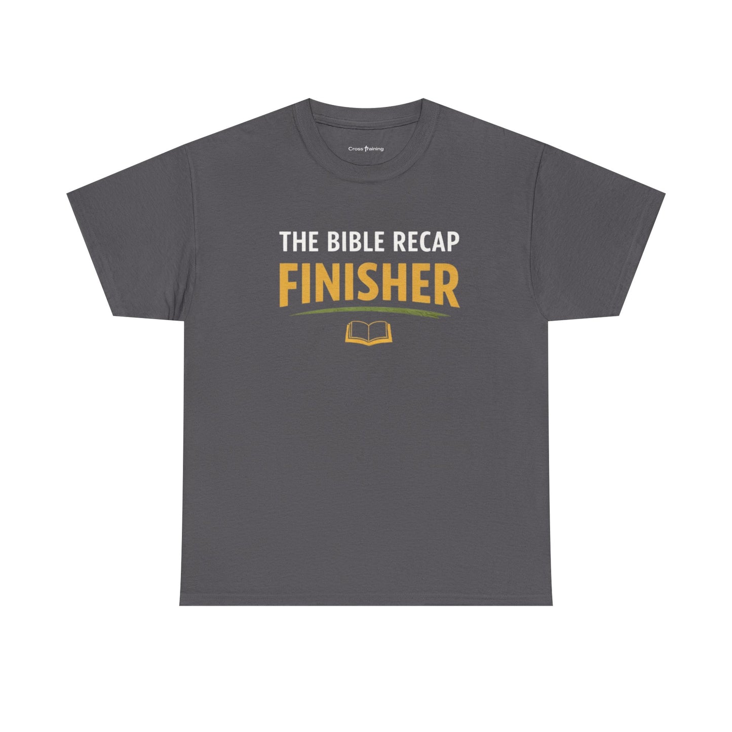 Bible Recap Finisher Tee – Christian Study Graduation Shirt