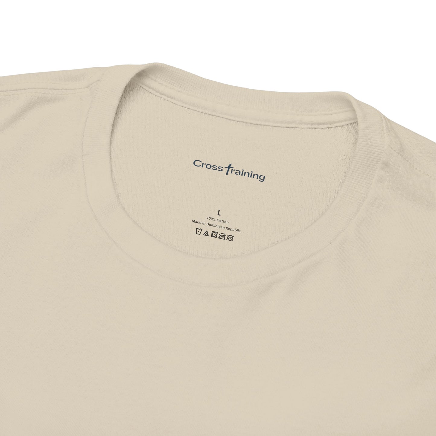 Christian Cross Tee — "May Heavenly Things Constantly Interrupt Our Earthly Things" Inspirational T‑Shirt