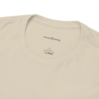 Christian Cross Tee — "May Heavenly Things Constantly Interrupt Our Earthly Things" Inspirational T‑Shirt