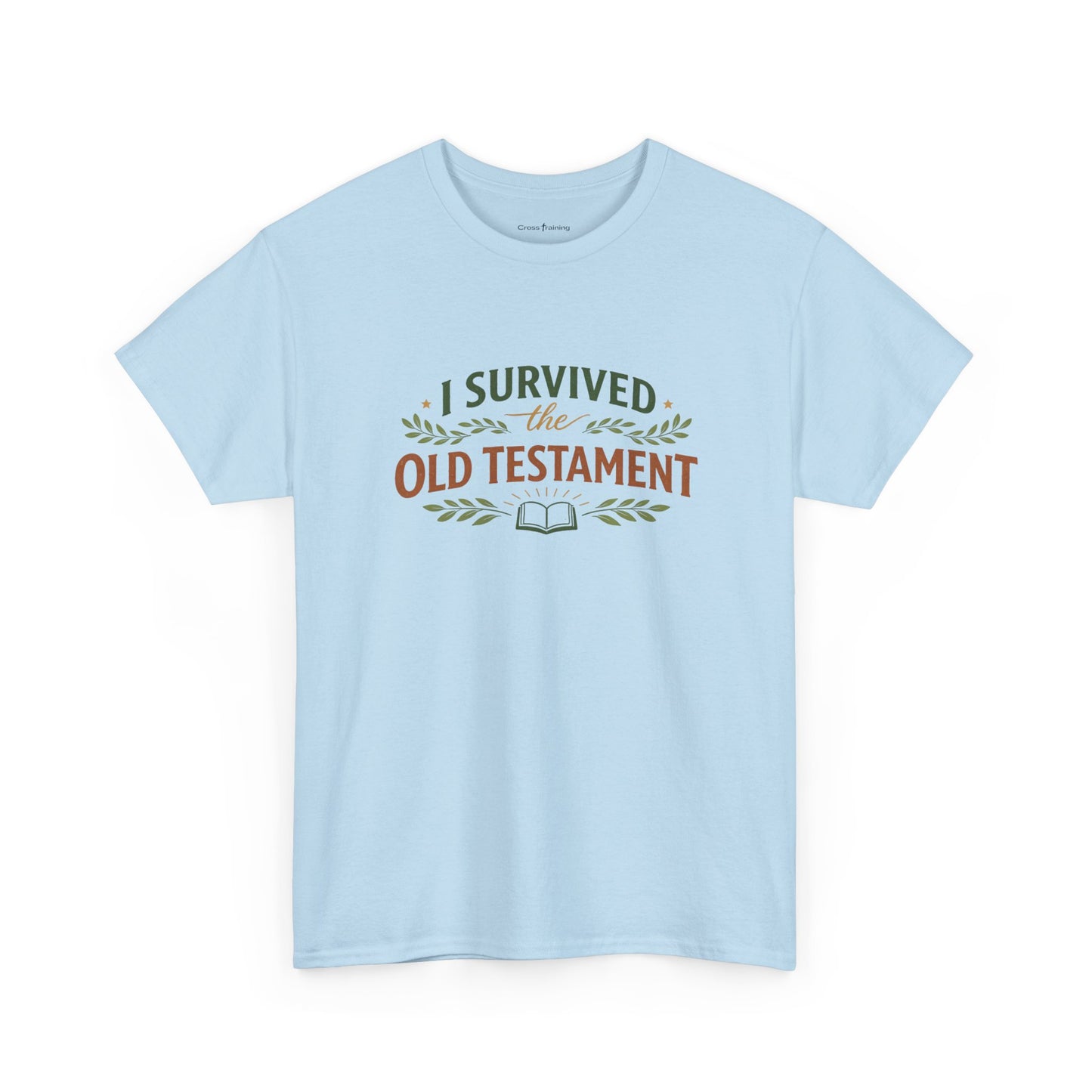 I Survived the Old Testament Tee – Funny Christian Bible Study Shirt