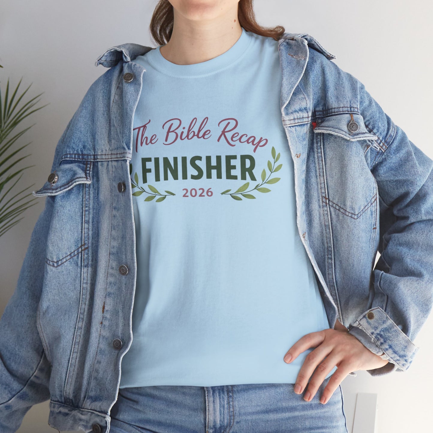 Bible Recap Finisher 2026 T-Shirt — Faith Journey Graduation Tee