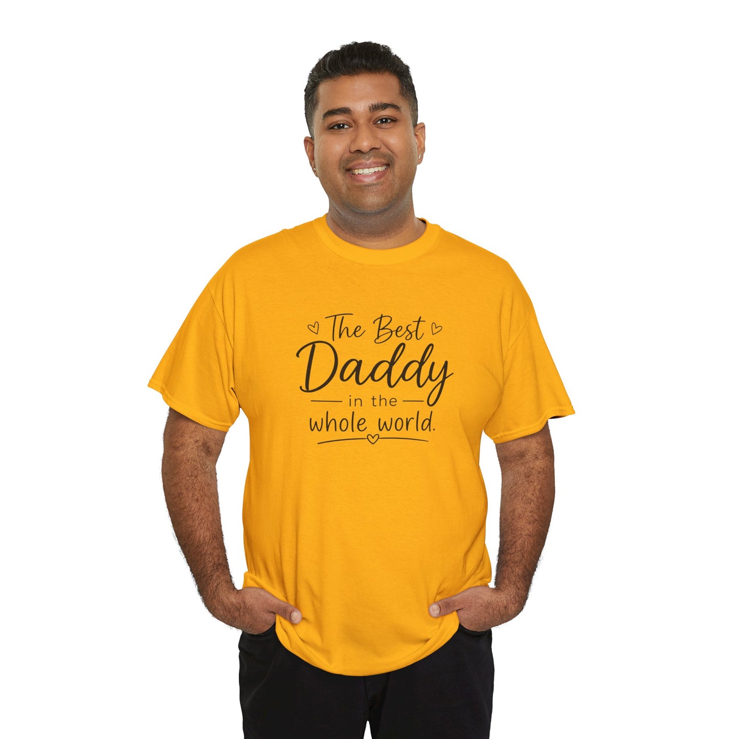 Daddy T-Shirt – "The Best Daddy in the Whole World" Father's Day Tee