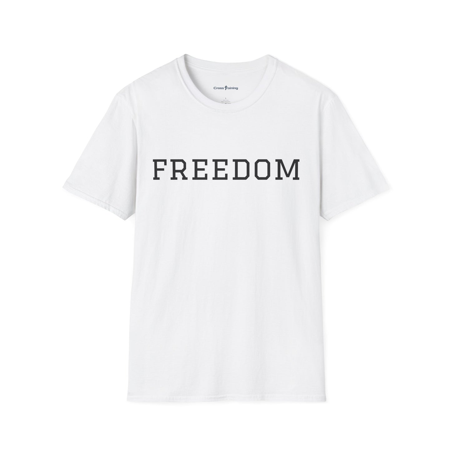 Freedom & Faith Unisex T-Shirt, Inspirational Tee, Casual Wear, Christian Apparel, Great for Everyday Use