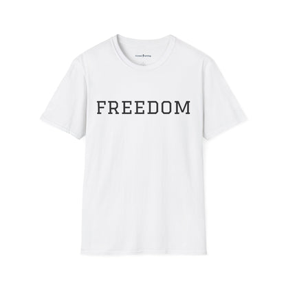 Freedom & Faith Unisex T-Shirt, Inspirational Tee, Casual Wear, Christian Apparel, Great for Everyday Use