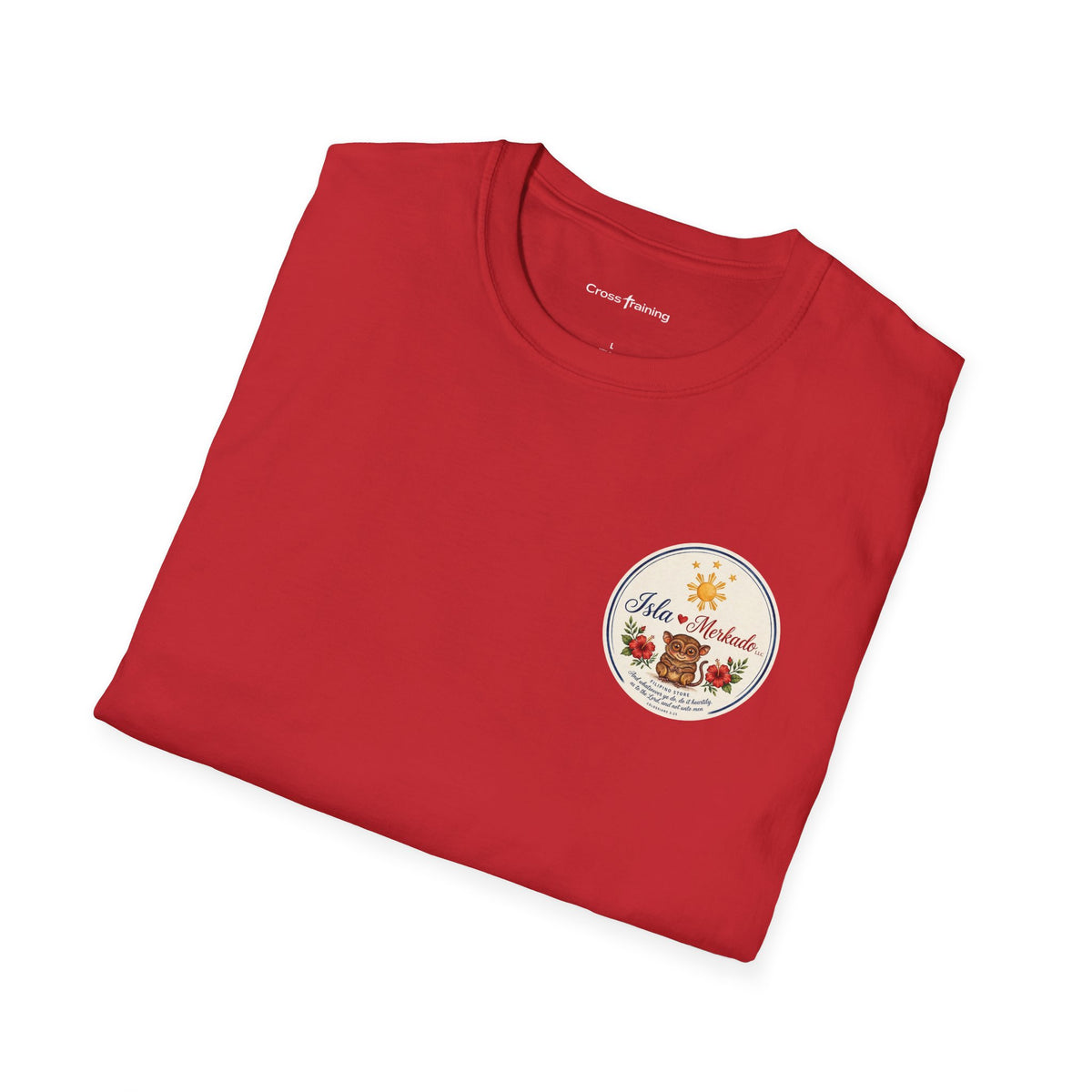 Isla Mercado Floral Tiki Graphic T-Shirt