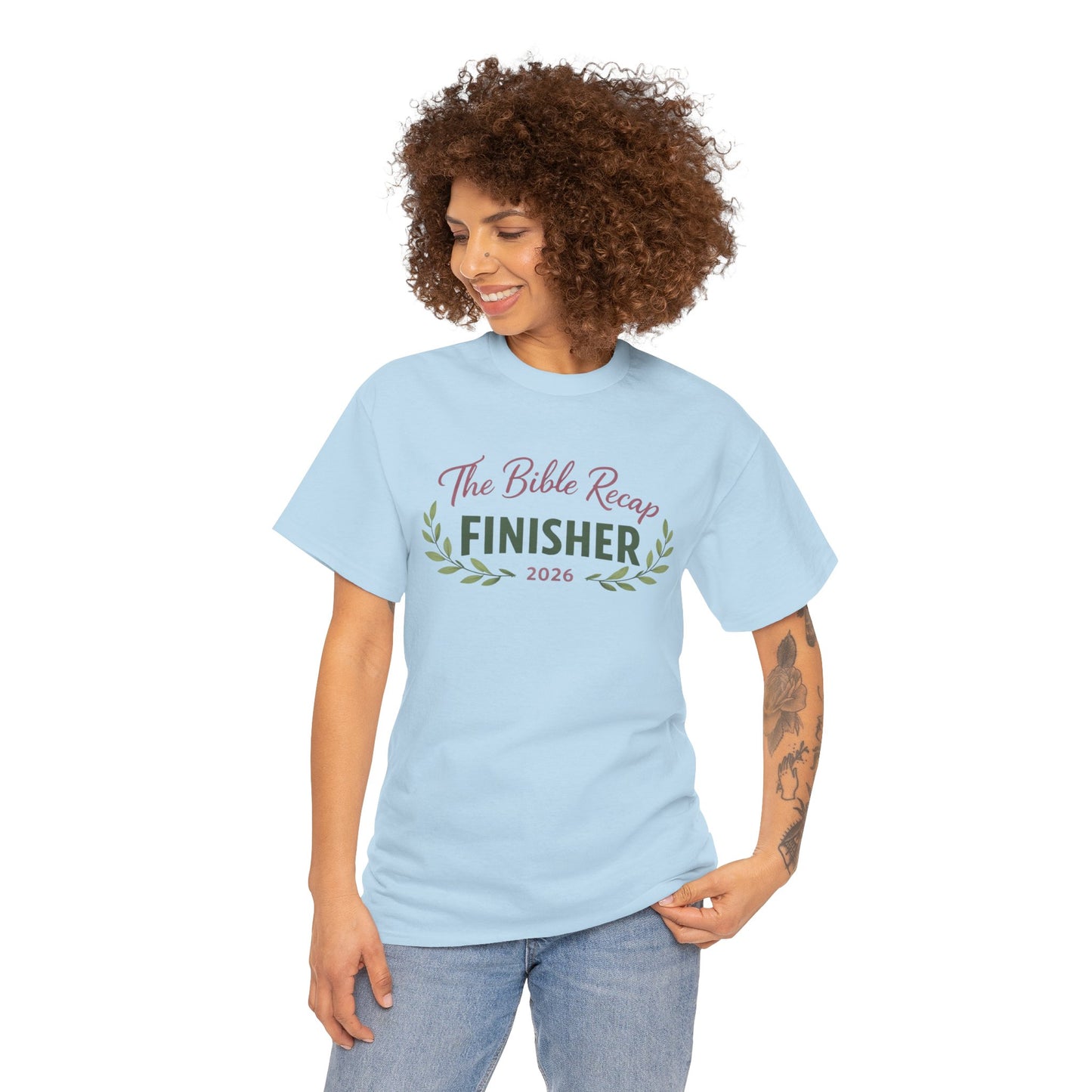 Bible Recap Finisher 2026 T-Shirt — Faith Journey Graduation Tee