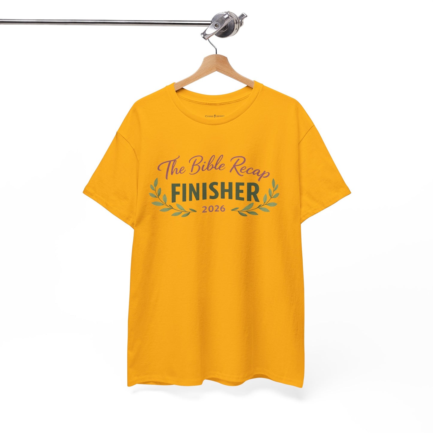 Bible Recap Finisher 2026 T-Shirt — Faith Journey Graduation Tee