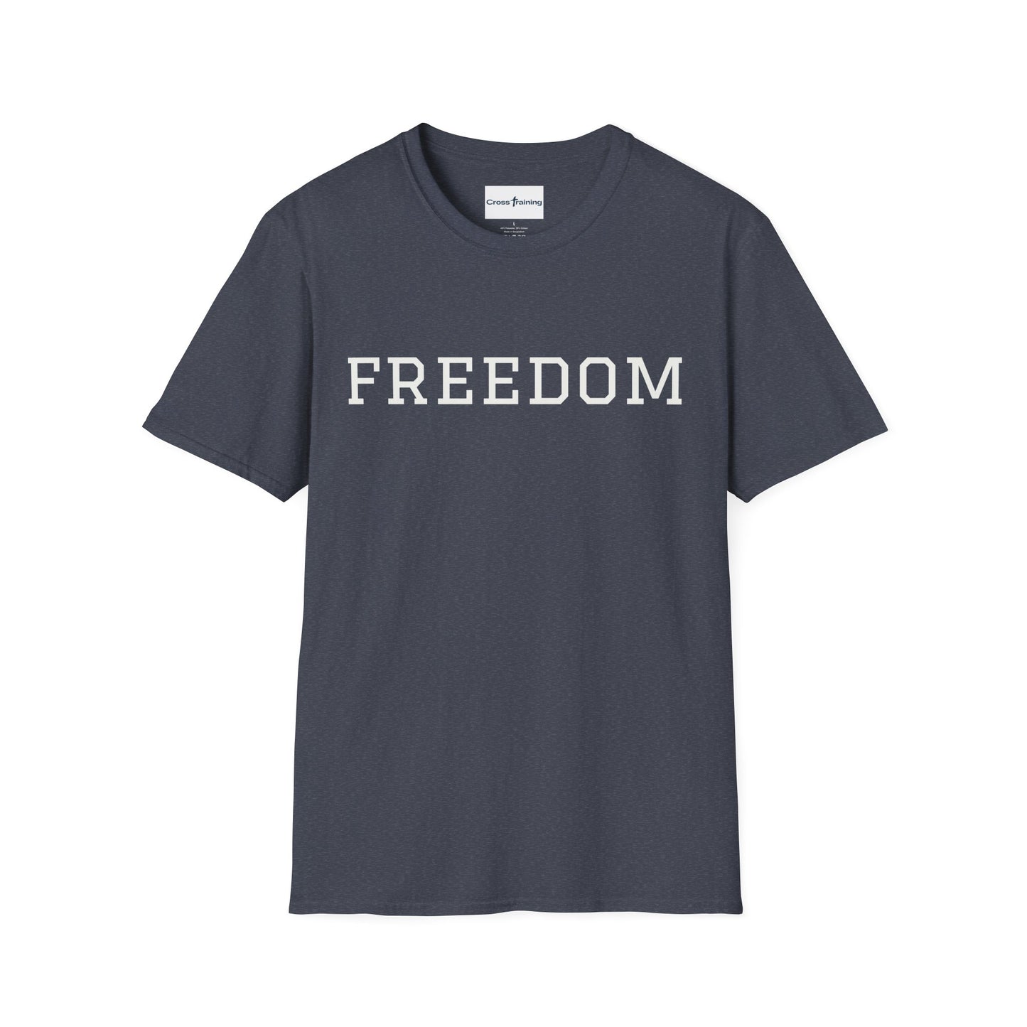 Freedom & Faith Unisex T-Shirt, Inspirational Tee, Casual Wear, Christian Apparel, Great for Everyday Use