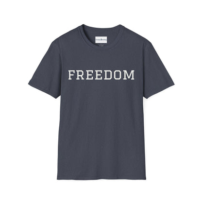 Freedom & Faith Unisex T-Shirt, Inspirational Tee, Casual Wear, Christian Apparel, Great for Everyday Use