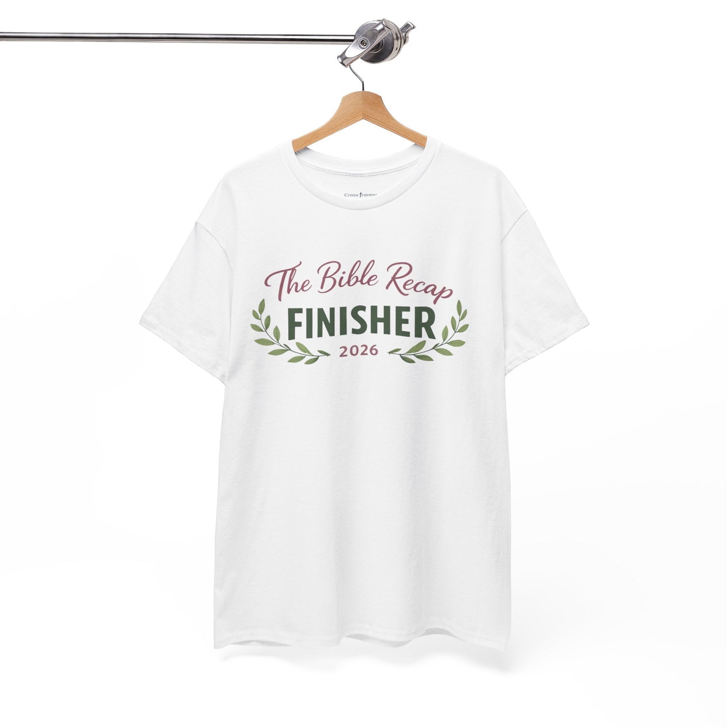 Bible Recap Finisher 2026 T-Shirt — Faith Journey Graduation Tee