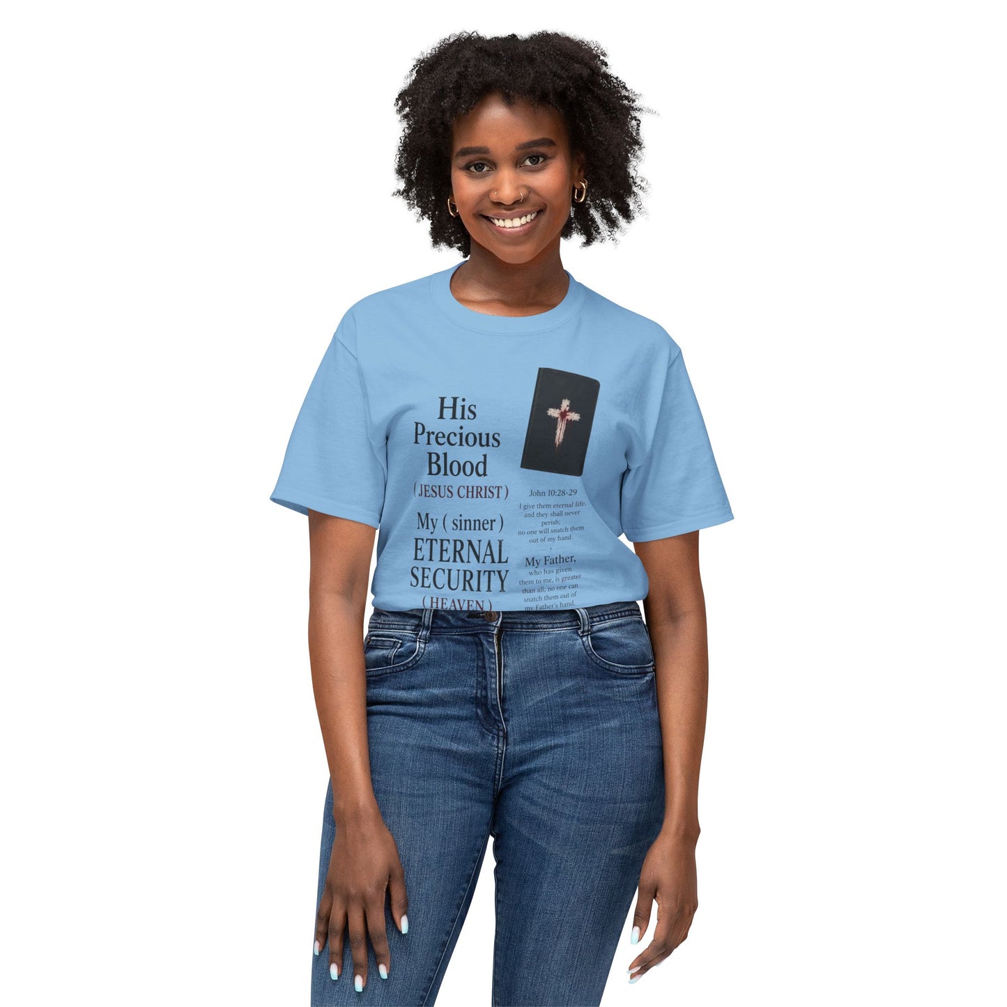 Christian Passport T-Shirt — Eternal Security Scripture Tee