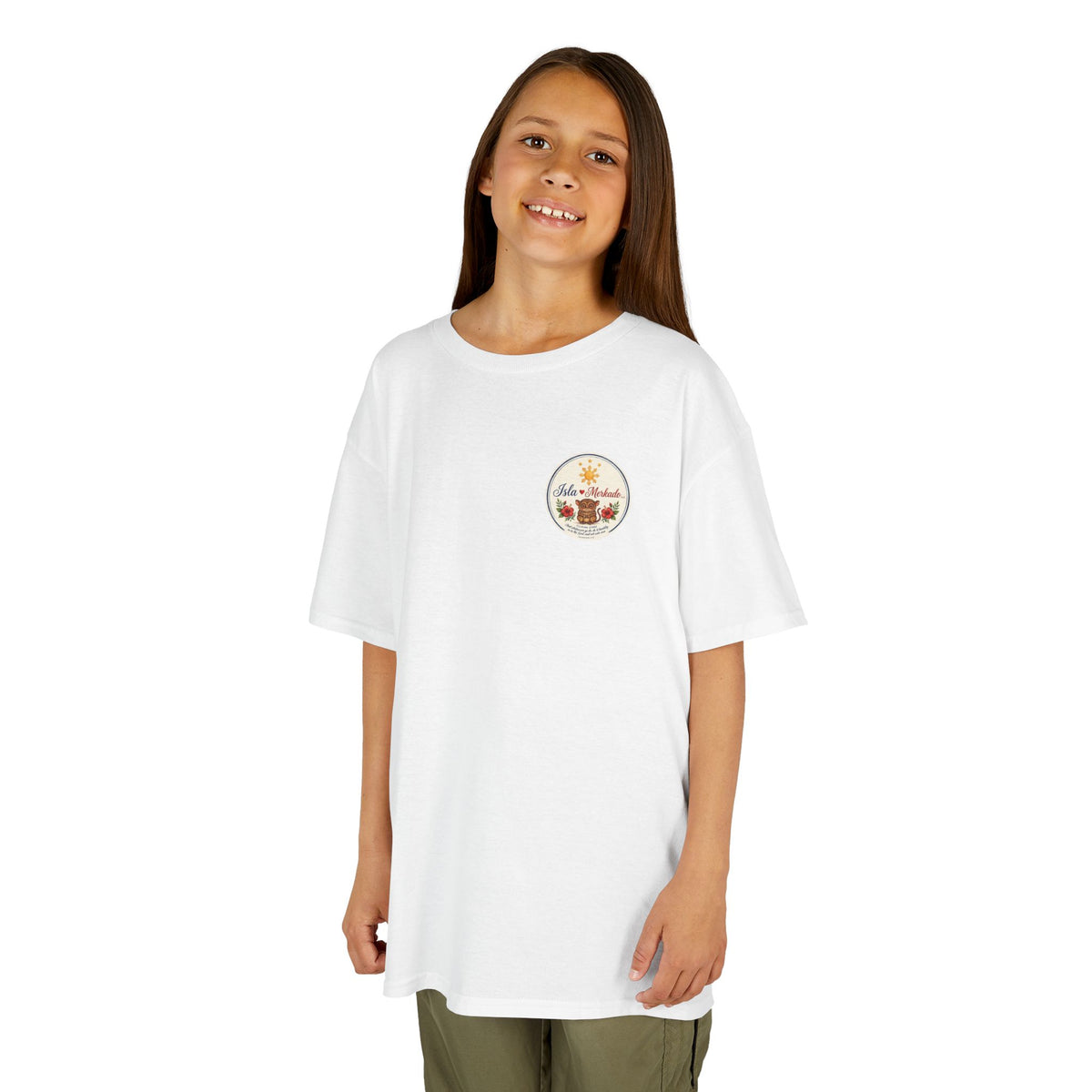 Kids Isla Merkado Floral Heritage Tee
