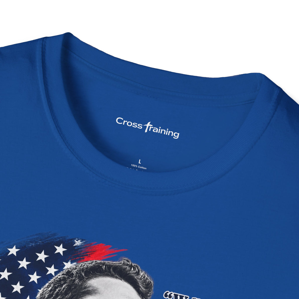 Charlie Kirk Tribute T-Shirt — "Well done, good and faithful servant" Matthew 25:21