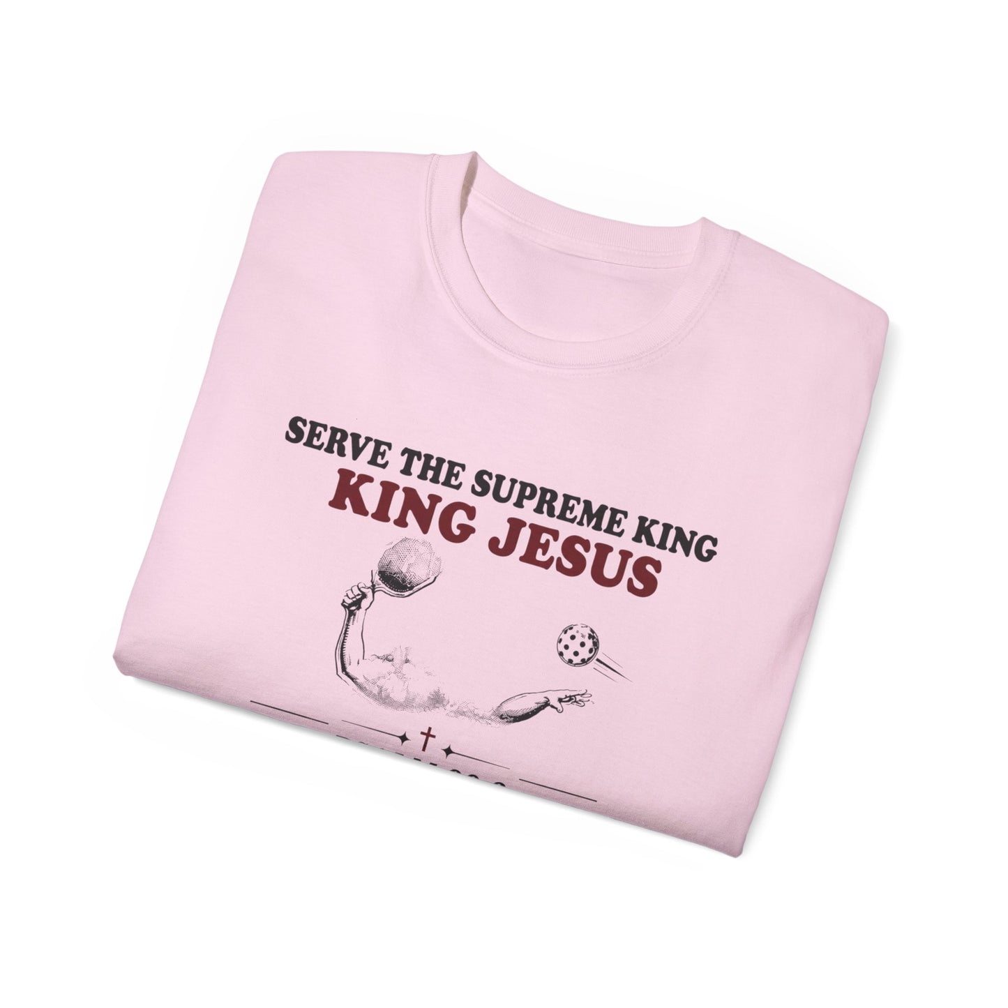 King Jesus Psalm 99:2 T-Shirt — Christian Faith Graphic Tee