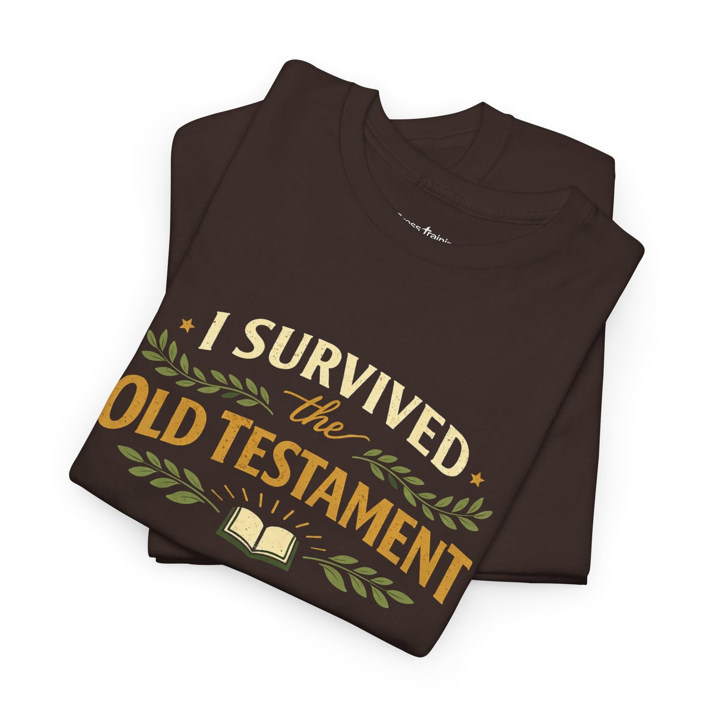 I Survived the Old Testament Tee — Funny Christian T-Shirt