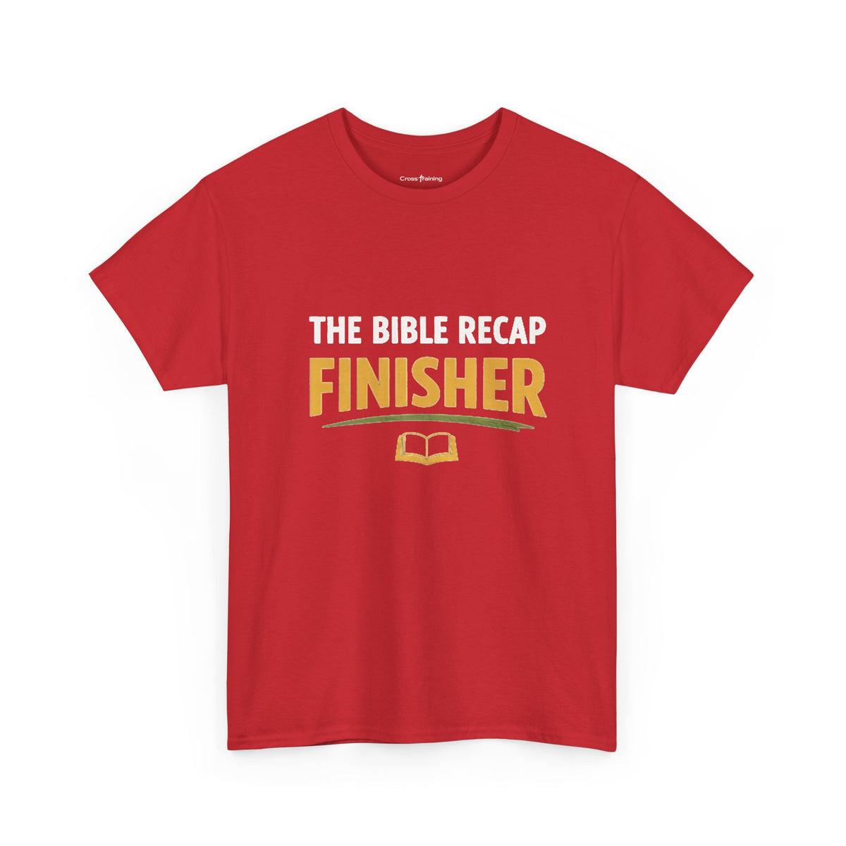 Bible Recap Finisher Tee – Christian Study Graduation Shirt