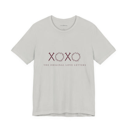 XOXO Floral Tee — "The Original Love Letters" Valentine's Graphic T-Shirt