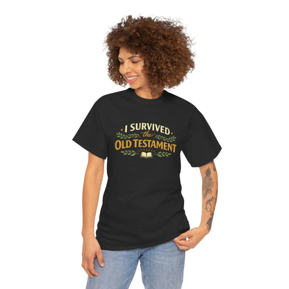 I Survived the Old Testament Tee — Funny Christian T-Shirt