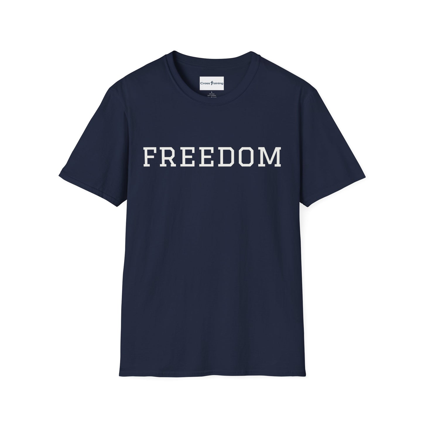 Freedom & Faith Unisex T-Shirt, Inspirational Tee, Casual Wear, Christian Apparel, Great for Everyday Use