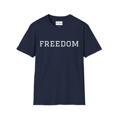 Freedom & Faith Unisex T-Shirt, Inspirational Tee, Casual Wear, Christian Apparel, Great for Everyday Use