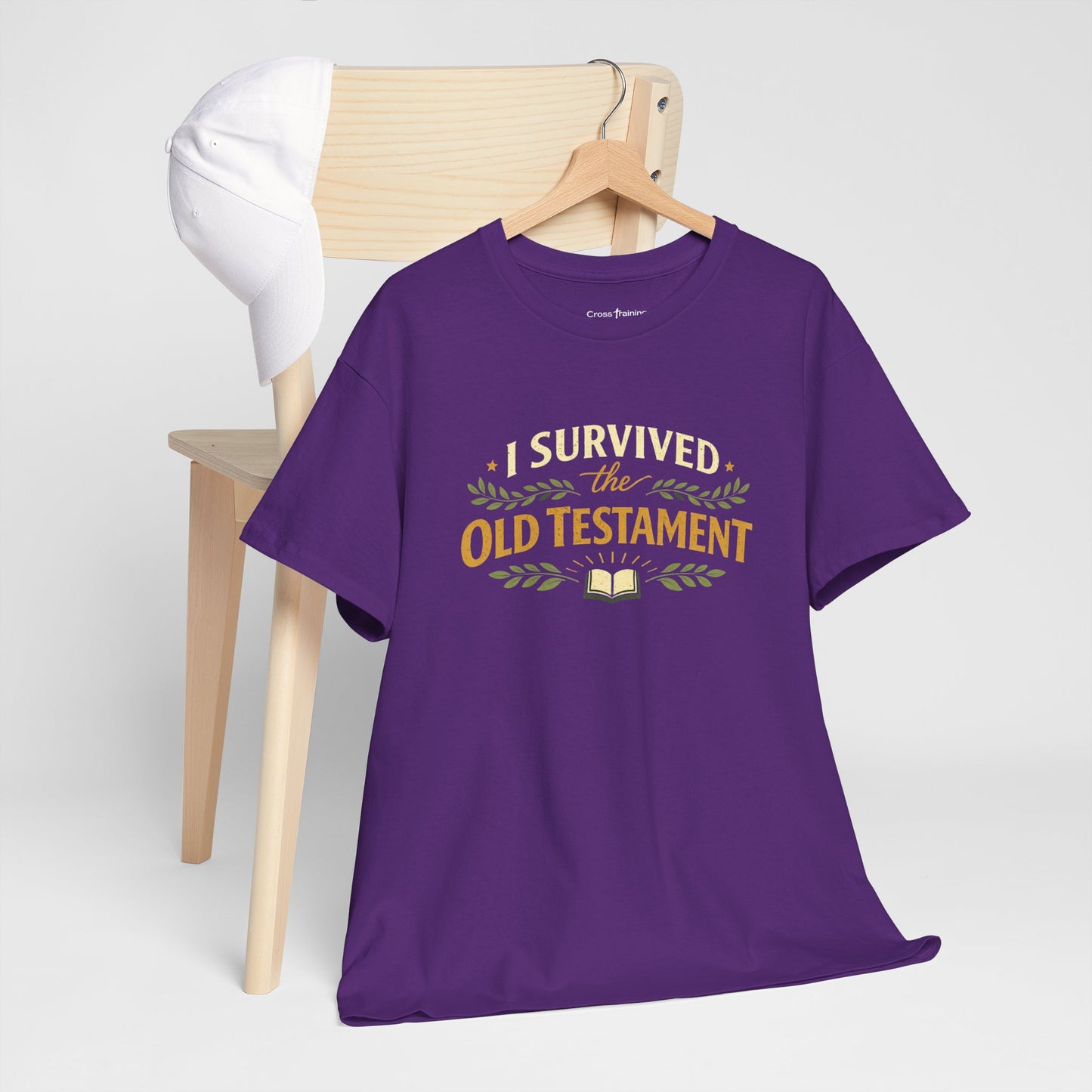 I Survived the Old Testament Tee — Funny Christian T-Shirt