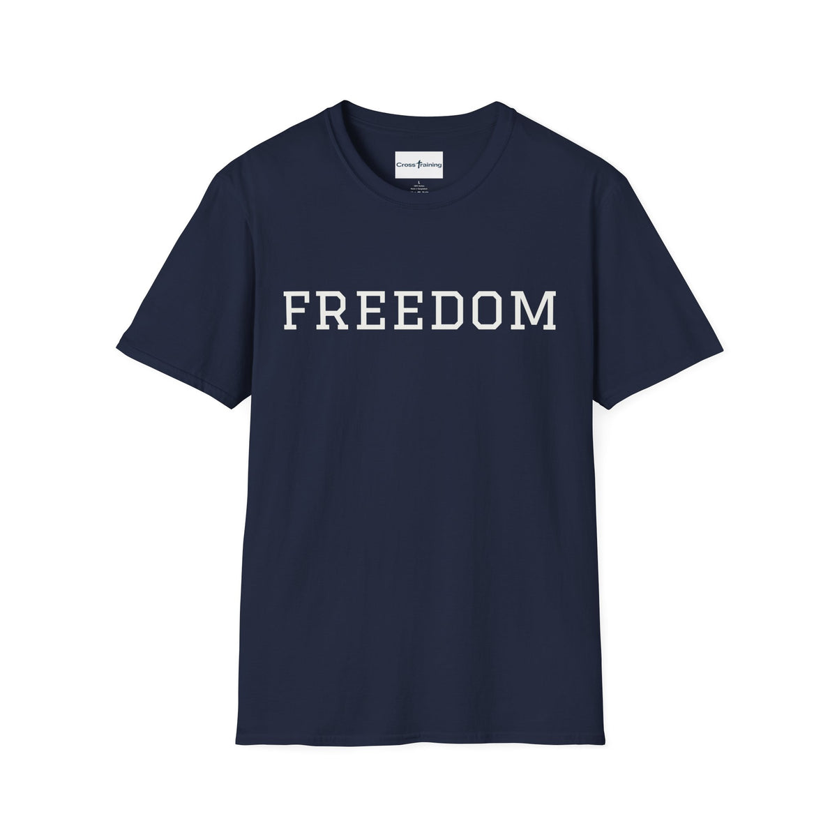 Freedom & Faith Unisex T-Shirt, Inspirational Tee, Casual Wear, Christian Apparel, Great for Everyday Use