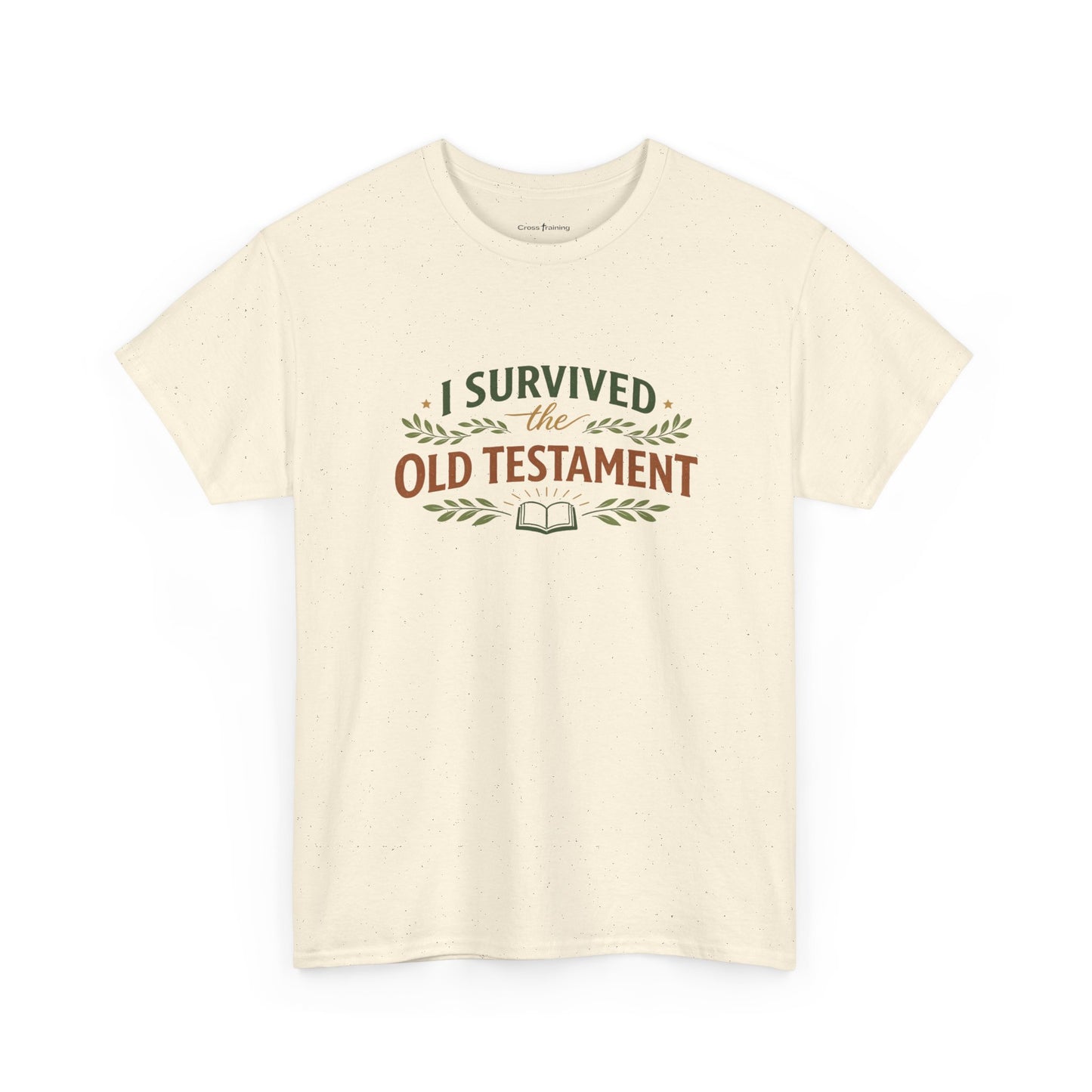 I Survived the Old Testament Tee – Funny Christian Bible Study Shirt