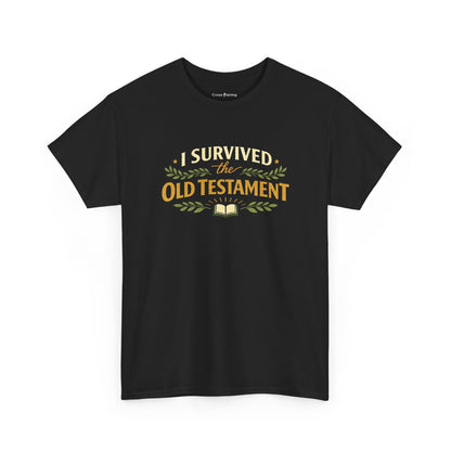 I Survived the Old Testament Tee — Funny Christian T-Shirt