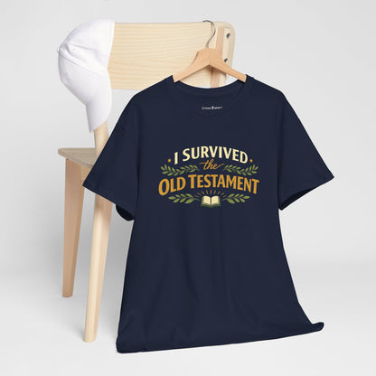 I Survived the Old Testament Tee — Funny Christian T-Shirt