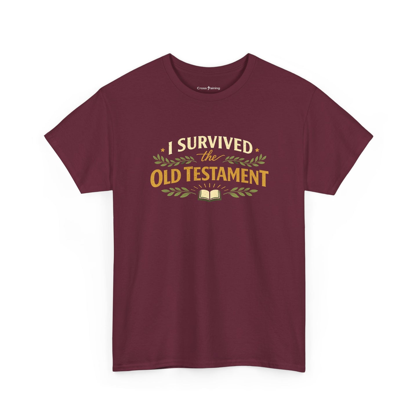 I Survived the Old Testament Tee — Funny Christian T-Shirt