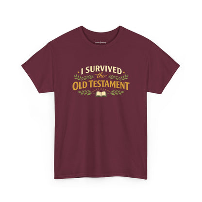I Survived the Old Testament Tee — Funny Christian T-Shirt
