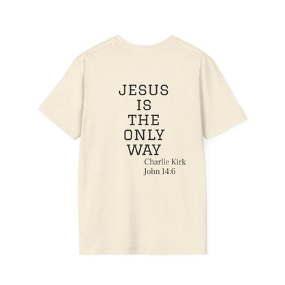Freedom & Faith Unisex T-Shirt, Inspirational Tee, Casual Wear, Christian Apparel, Great for Everyday Use