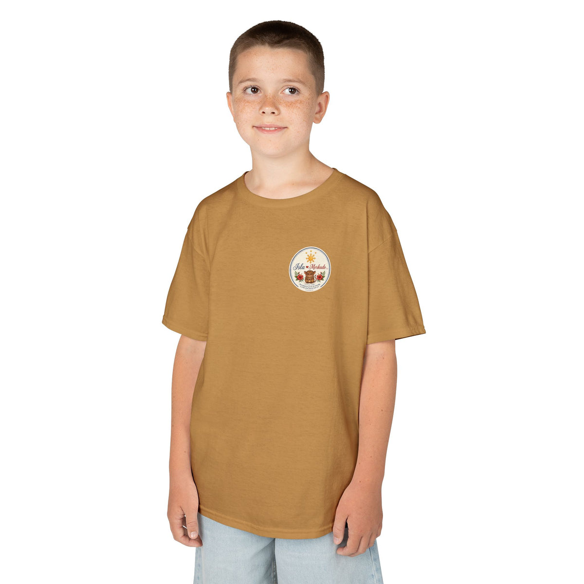 Kids Isla Merkado Floral Heritage Tee