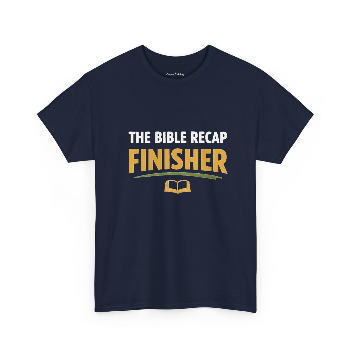 Bible Recap Finisher Tee – Christian Study Graduation Shirt