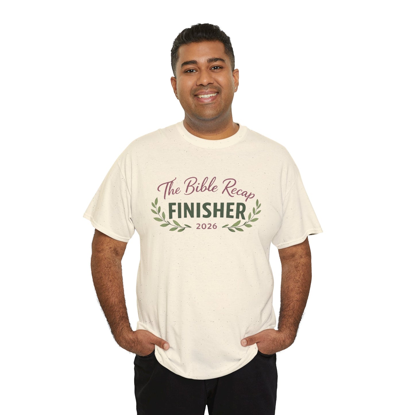 Bible Recap Finisher 2026 T-Shirt — Faith Journey Graduation Tee